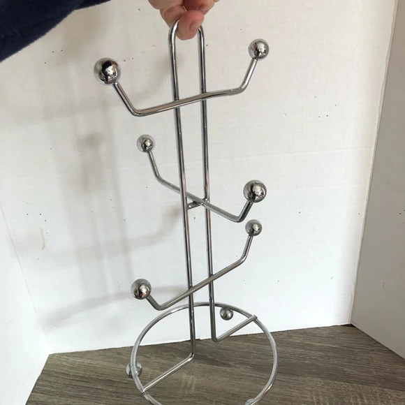 Vtg  Silvertone Mug Tree - Picture 3 of 7